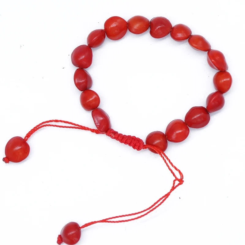 Natural Seeds Red Beans Prayer Beads Bracelet Love Lucky Red Bodhi Beads Bracelets for Women Bracelet Bijoux birthday gift
Natural Seeds Red Beans Prayer Beads Bracelet Love Lucky Red Bodhi Beads Bracelets for Women Bracelet Bijoux birthday gift