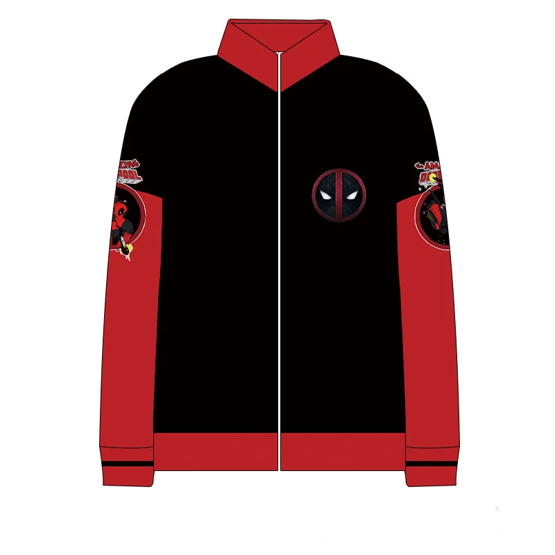 Superhero Deadpool Zipper 3D Print Sweatshirts Teenager Hiphop Cosplay Costume Streetwear Coat Spring Leisure Jacket Tops
Superhero Deadpool Zipper 3D Print Sweatshirts Teenager Hiphop Cosplay Costume Streetwear Coat Spring Leisure Jacket Tops