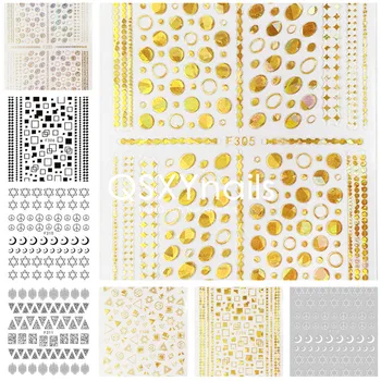 WHOLESALE 100pcs 3D Nail Art Sticker Adhesive Sticker Geometric Designs Pattern Laser Decals for Nail Art Decoration Manicure
WHOLESALE 100pcs 3D Nail Art Sticker Adhesive Sticker Geometric Designs Pattern Laser Decals for Nail Art Decoration Manicure