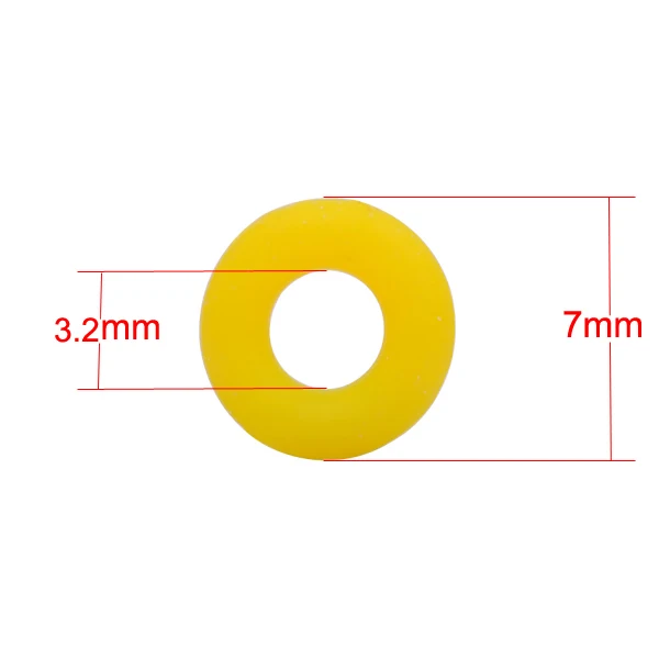 50 pcs a Lot 7*3.2mm Silica Gel Translucent Rubber Elastic Stopper Beads Fit For Pandora Charms Beacelet
50 pcs a Lot 7*3.2mm Silica Gel Translucent Rubber Elastic Stopper Beads Fit For Pandora Charms Beacelet