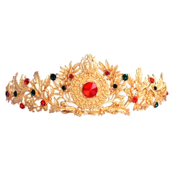 Yellow Bride Crown Wedding Hair Accessories High-end Leaves Tiara Queen Head Jewelry Marrage Headbands Bridesmaid Gift
Yellow Bride Crown Wedding Hair Accessories High-end Leaves Tiara Queen Head Jewelry Marrage Headbands Bridesmaid Gift