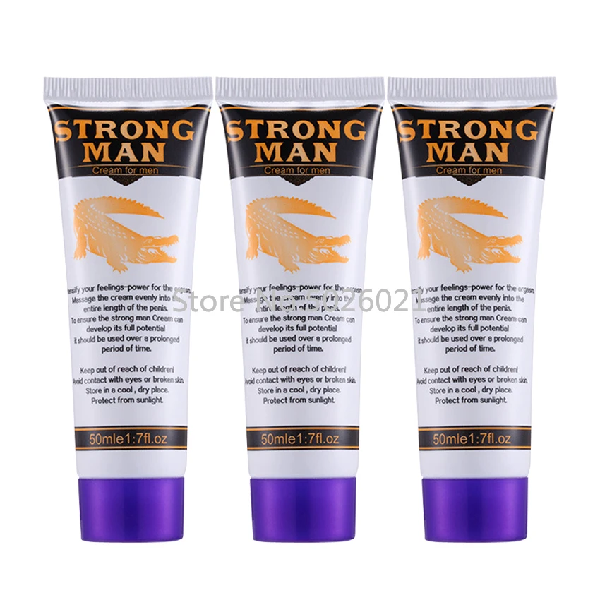 3pcs Strong Man XXL Big Dick Penis Enlargement Cream Male Extender Erection Enhancer Increase Growth Ointment Sex | Красота и