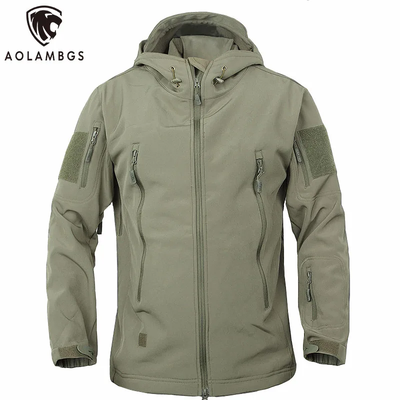 Image Tactical Jackets Army Camouflage Coat Military Jacket Waterproof Windbreaker Raincoat Outdoor Hunting Clothes TAD V4.0 Jackets