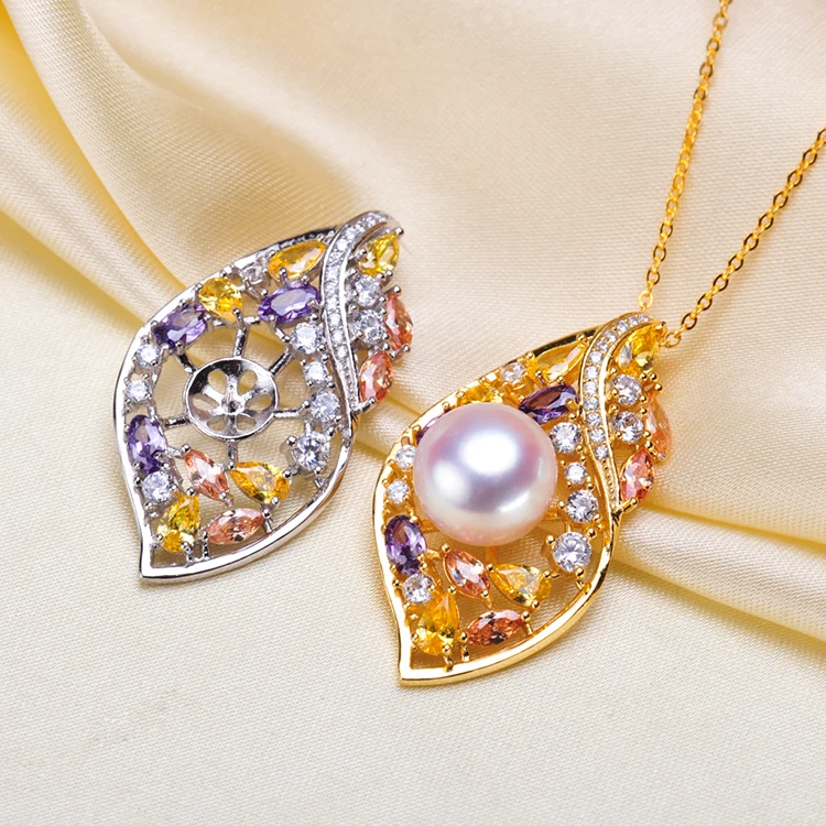 DIY Jewellery 925 Sterling Silver Pearl Pendant Exquisite Necklace Pendant Setting Findings Parts Fittings Women Accessories
DIY Jewellery 925 Sterling Silver Pearl Pendant Exquisite Necklace Pendant Setting Findings Parts Fittings Women Accessories