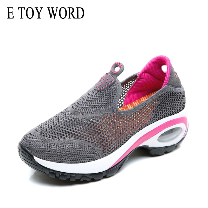 E TOY WORD Women Sneakers Summer shoes For women Tenis Feminino Casual Shoes Breathable Mesh Wedges shoes Zapatillas Mujer
E TOY WORD Women Sneakers Summer shoes For women Tenis Feminino Casual Shoes Breathable Mesh Wedges shoes Zapatillas Mujer