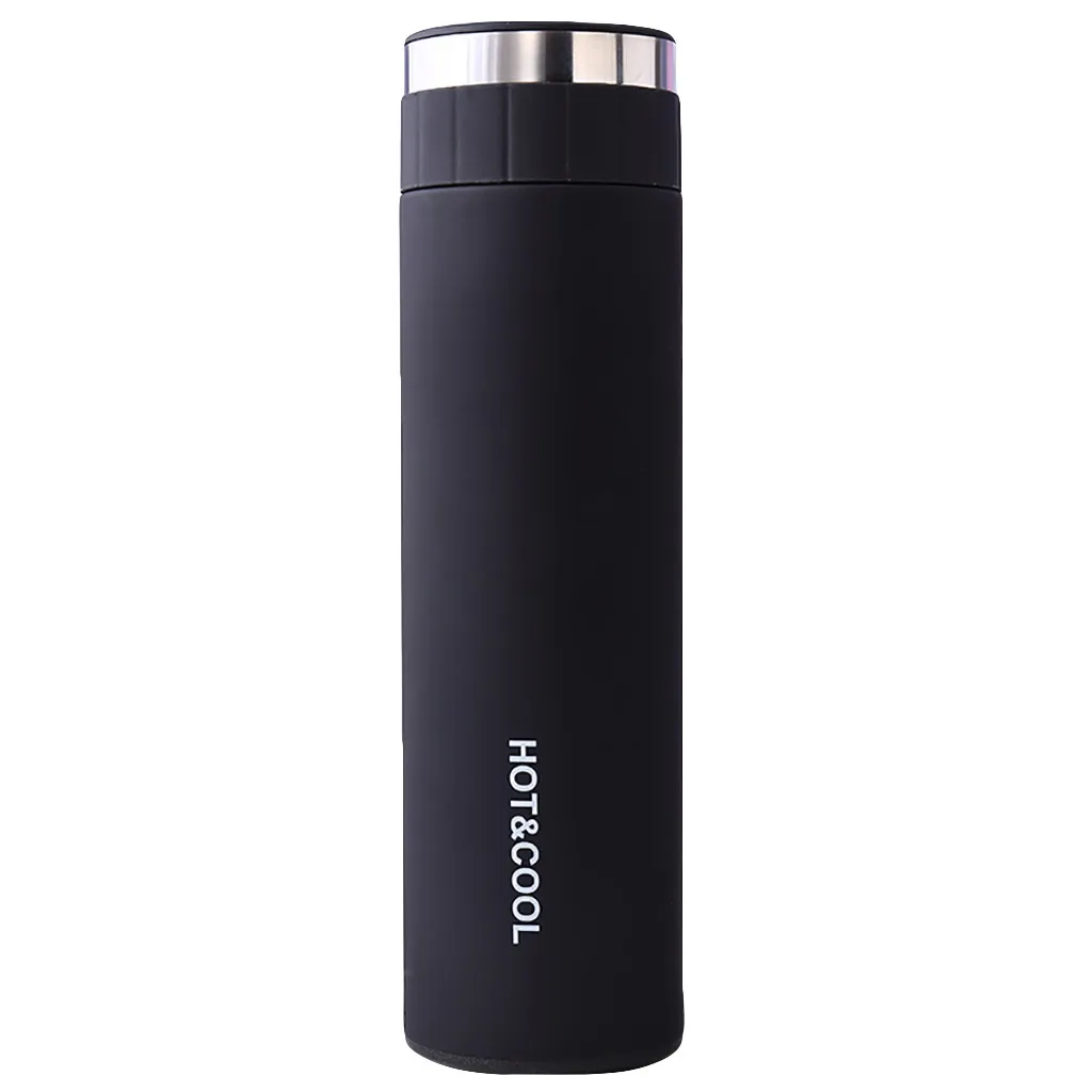 Hot Quality Double Wall Stainless Steel Vacuum Flasks 500ml Car Thermo Cup Coffee Tea Travel Mug Black Thermol Bottle Z30611
Hot Quality Double Wall Stainless Steel Vacuum Flasks 500ml Car Thermo Cup Coffee Tea Travel Mug Black Thermol Bottle Z30611