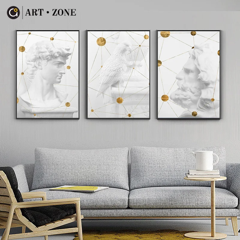 ART ZONE Europe Stone Statues Art Canvas Painting David Figure Stone Carving Space Photography Poster Eagle Animal Wall Picture
ART ZONE Europe Stone Statues Art Canvas Painting David Figure Stone Carving Space Photography Poster Eagle Animal Wall Picture
