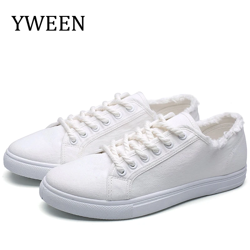 YWEEN/оптовая продажа; Мужская повседневная обувь; Новые модные мужские кроссовки; Однотонная парусиновая Обувь На Шнуровке Для Мужчин
YWEEN/оптовая продажа; Мужская повседневная обувь; Новые модные мужские кроссовки; Однотонная парусиновая Обувь На Шнуровке Для Мужчин