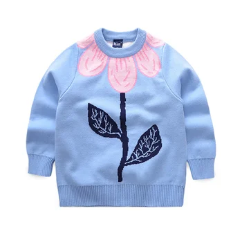 Flower Cotton Baby Sweater For Girls Cotton O-Neck Long Sleeve Girls Sweater Kids Children Autumn Sweater 2-6T Girls Clothing
Flower Cotton Baby Sweater For Girls Cotton O-Neck Long Sleeve Girls Sweater Kids Children Autumn Sweater 2-6T Girls Clothing