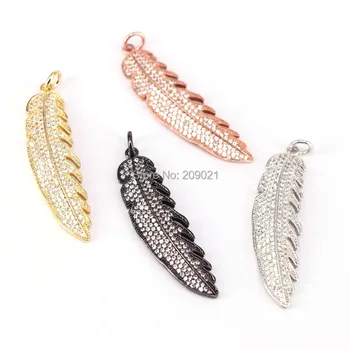 10Pcs Micro Pave CZ Leaves charms Pendants beads DIY necklace jewelry accessories
10Pcs Micro Pave CZ Leaves charms Pendants beads DIY necklace jewelry accessories