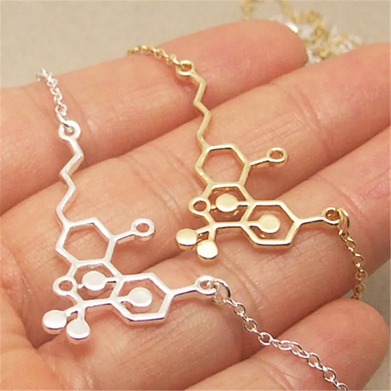 DXJEL THC Molecule Men Pendant Biology Necklace Link Chain Science Jewelry Molecules Couple Statement Pendant Necklace Dropship
DXJEL THC Molecule Men Pendant Biology Necklace Link Chain Science Jewelry Molecules Couple Statement Pendant Necklace Dropship