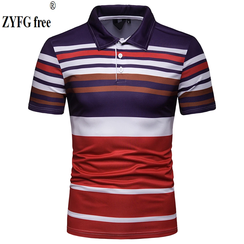Popular hot sale 2019 summer tops men's POLO shirts striped pattern short sleeve Polo casual slim breathable men's clothing
Popular hot sale 2019 summer tops men's POLO shirts striped pattern short sleeve Polo casual slim breathable men's clothing
