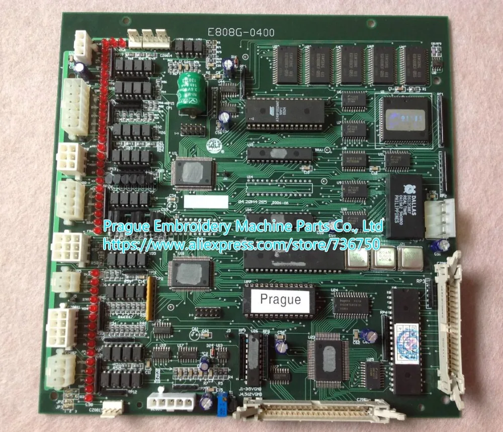 Genuine Dahao CPU main board P/N E808G E808 for Chinese embroidery machines Feiya ZGM Haina etc / electronic card spare parts
Genuine Dahao CPU main board P/N E808G E808 for Chinese embroidery machines Feiya ZGM Haina etc / electronic card spare parts