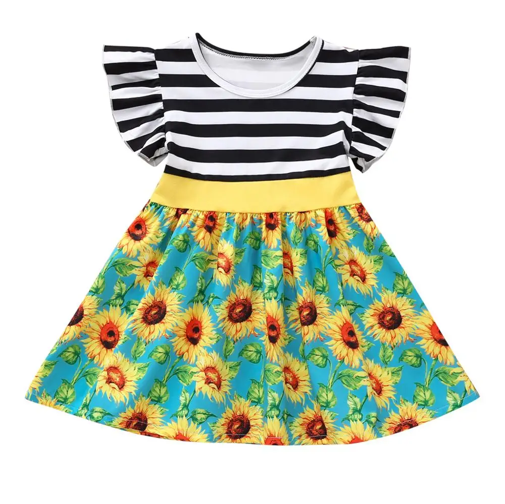 Summer Toddler Baby Girl Clothes Short Sleeve Sunflower Dress Princess Sundress Clothes
Summer Toddler Baby Girl Clothes Short Sleeve Sunflower Dress Princess Sundress Clothes
