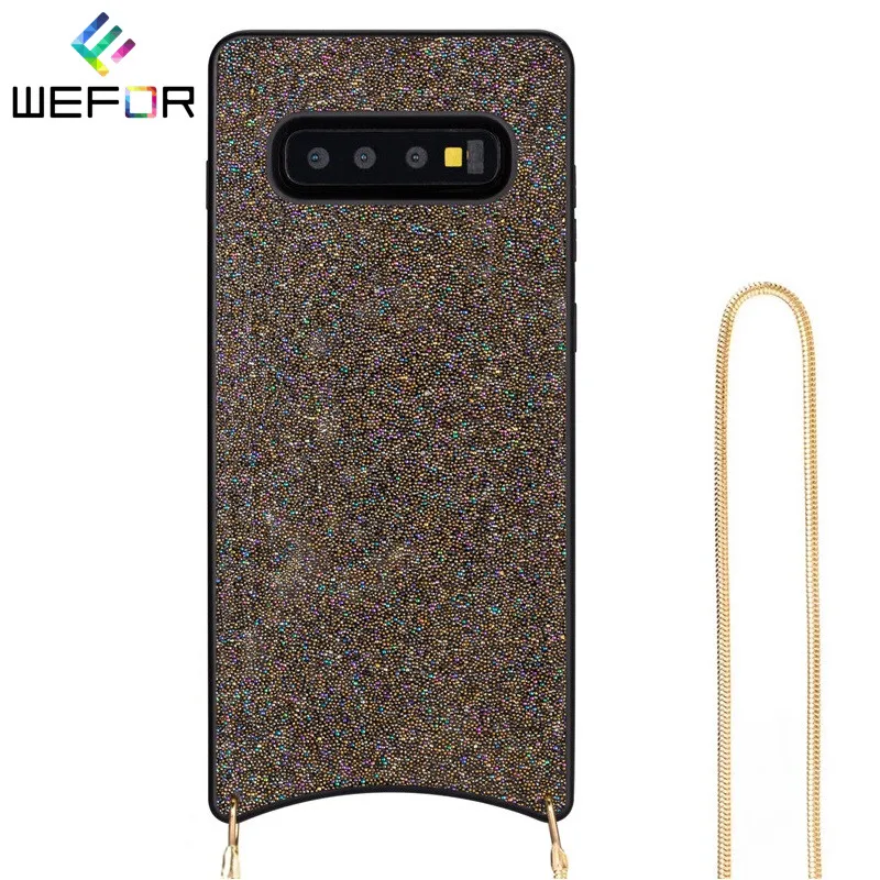 Women Crossbody Phone Case Cover for Samsung Galaxy S10 S10Plus Sequin Protective Bumper Case with Chain for Galaxy S10 S10 Plus
Women Crossbody Phone Case Cover for Samsung Galaxy S10 S10Plus Sequin Protective Bumper Case with Chain for Galaxy S10 S10 Plus