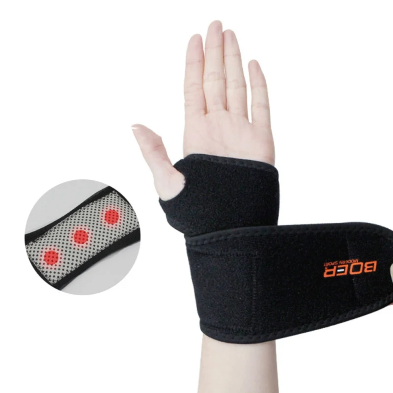 Fitness Self-heating Magnet Wrist Support Protector Guard Winter Keep Warm Pain Relief Hand Band Sports Wristband
Fitness Self-heating Magnet Wrist Support Protector Guard Winter Keep Warm Pain Relief Hand Band Sports Wristband