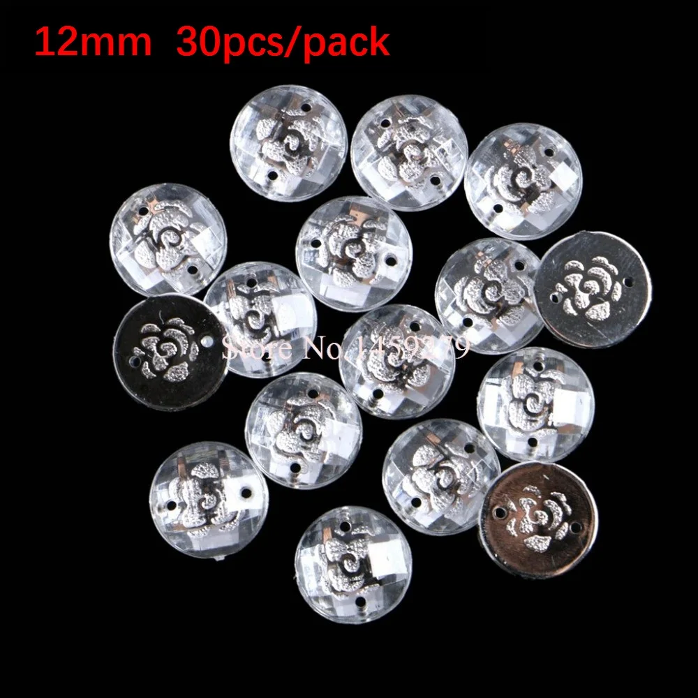 2 Holes Sewing On Rhinestones Resin Crystal Buttons Rose Flower Clear DIY Garment Stones Craft Accessories 12mm 30pcs/pack
2 Holes Sewing On Rhinestones Resin Crystal Buttons Rose Flower Clear DIY Garment Stones Craft Accessories 12mm 30pcs/pack