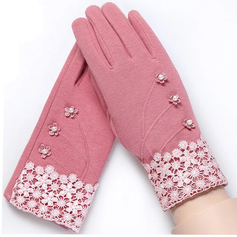 Fashion Women's Winter Gloves Cute Bow Full Finger Warm Mittens Female Girl Cotton Cashmere Touch Screen Driver's Gloves Mittens
Fashion Women's Winter Gloves Cute Bow Full Finger Warm Mittens Female Girl Cotton Cashmere Touch Screen Driver's Gloves Mittens