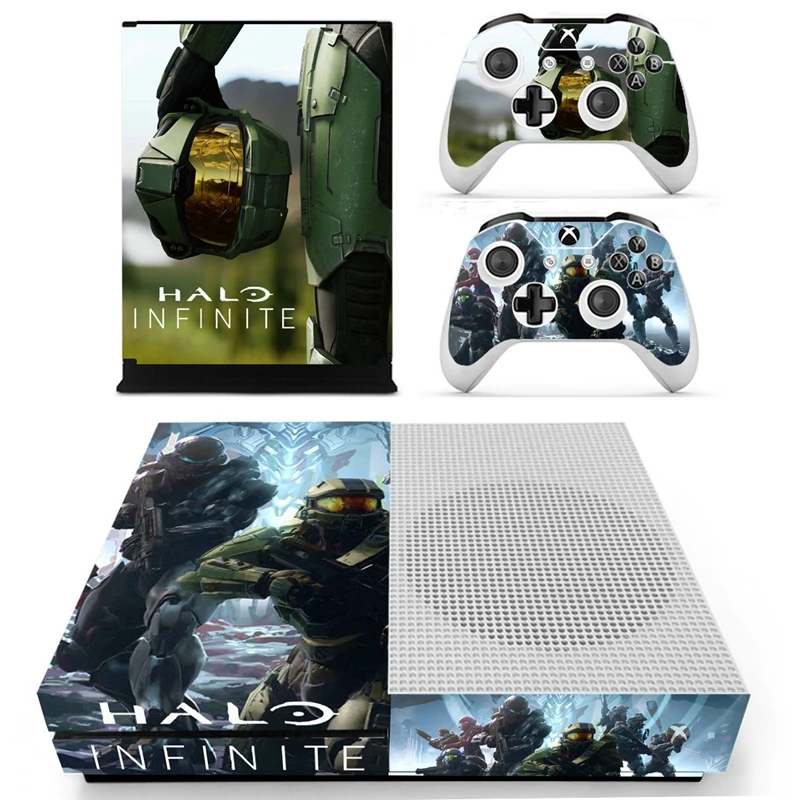 HOMEREALLY Sticker For Xbox one S HALO INFINITE Custom Sticker Cover for Xbox One Slim Console and Controller Accessory
HOMEREALLY Sticker For Xbox one S HALO INFINITE Custom Sticker Cover for Xbox One Slim Console and Controller Accessory