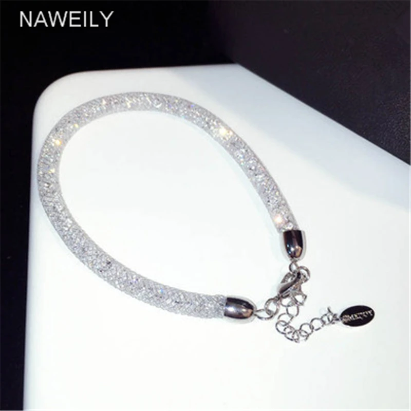 NAWEILY New Fashion Cubic Zirconia Bracelets Bangles Super Flash Women Silver Color Bracelet Jewelry Boutique Gift NWLS198
NAWEILY New Fashion Cubic Zirconia Bracelets Bangles Super Flash Women Silver Color Bracelet Jewelry Boutique Gift NWLS198