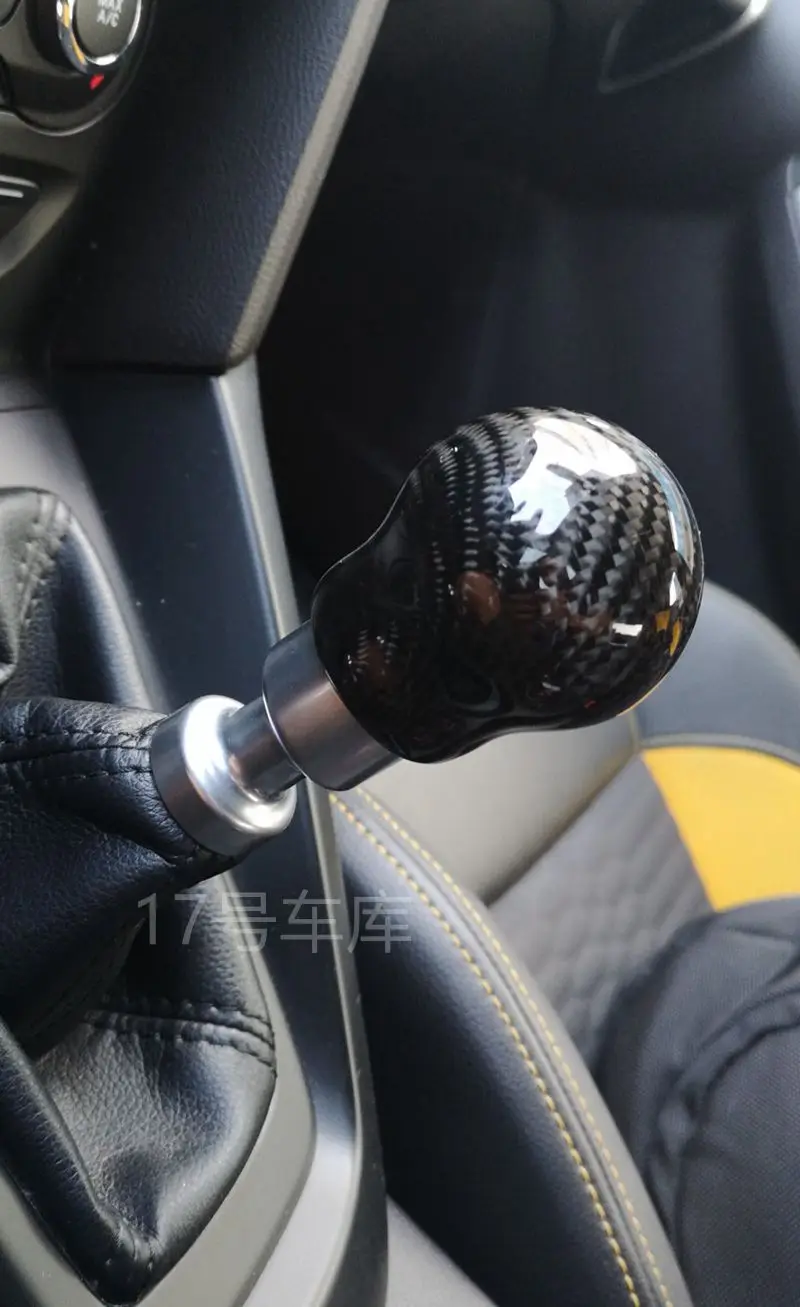 Fit for focus RS ST carbon fiber shift knob gear shift paddle lever gear head handball
Fit for focus RS ST carbon fiber shift knob gear shift paddle lever gear head handball