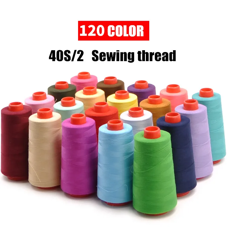 3000 Yards Length Polyester Thread White/black/red/beige Sewing Threads For Shirt/Dress 40S/2
3000 Yards Length Polyester Thread White/black/red/beige Sewing Threads For Shirt/Dress 40S/2