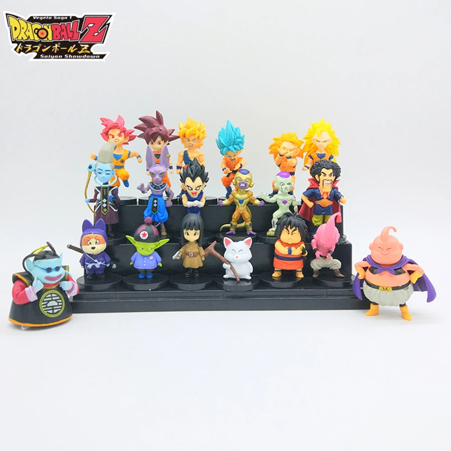9cmX3cm 20 Style Random Dragon Ball Z Mini Saiyan Vegeta Gohan Dragon Ball Z Figure Boys Toy PVC Model Anime Collection Kid Toy
9cmX3cm 20 Style Random Dragon Ball Z Mini Saiyan Vegeta Gohan Dragon Ball Z Figure Boys Toy PVC Model Anime Collection Kid Toy