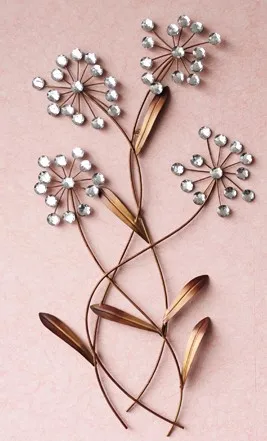 wall decoration Fashion brief crystal iron flower iron wall decoration elegant brief beauty
wall decoration Fashion brief crystal iron flower iron wall decoration elegant brief beauty