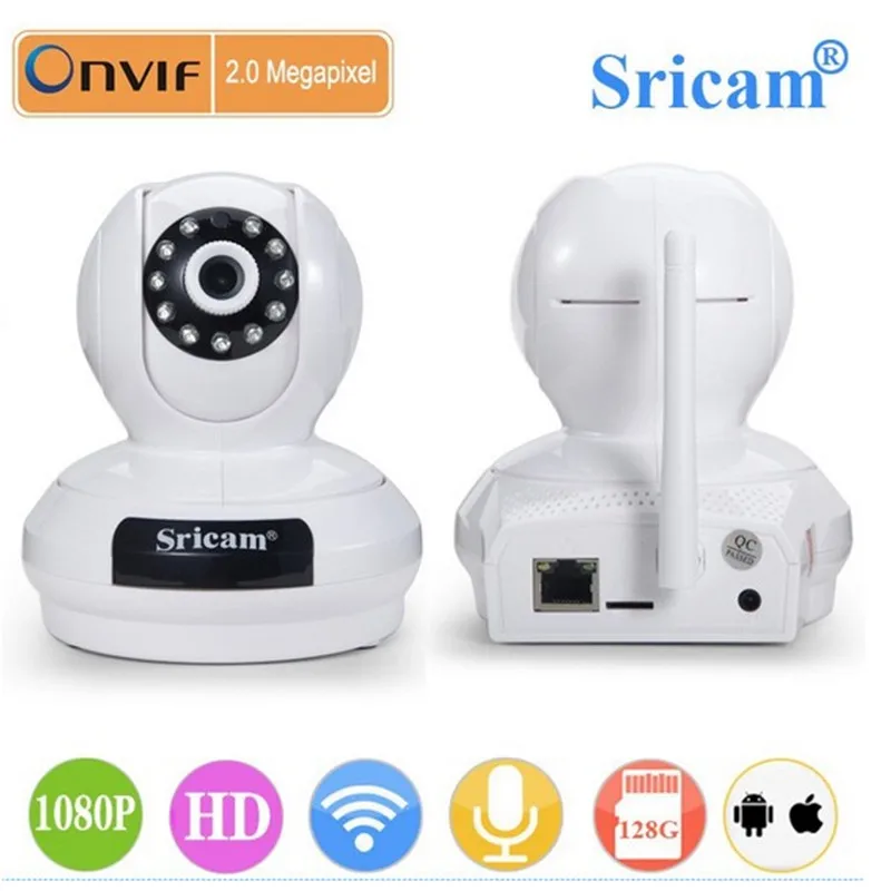 Sricam SP019 Wireless IP Camera 1080P WiFi Indoor P2P PT TF Card Home Security Surveillance Cam Night Vision Motion Dection
Sricam SP019 Wireless IP Camera 1080P WiFi Indoor P2P PT TF Card Home Security Surveillance Cam Night Vision Motion Dection