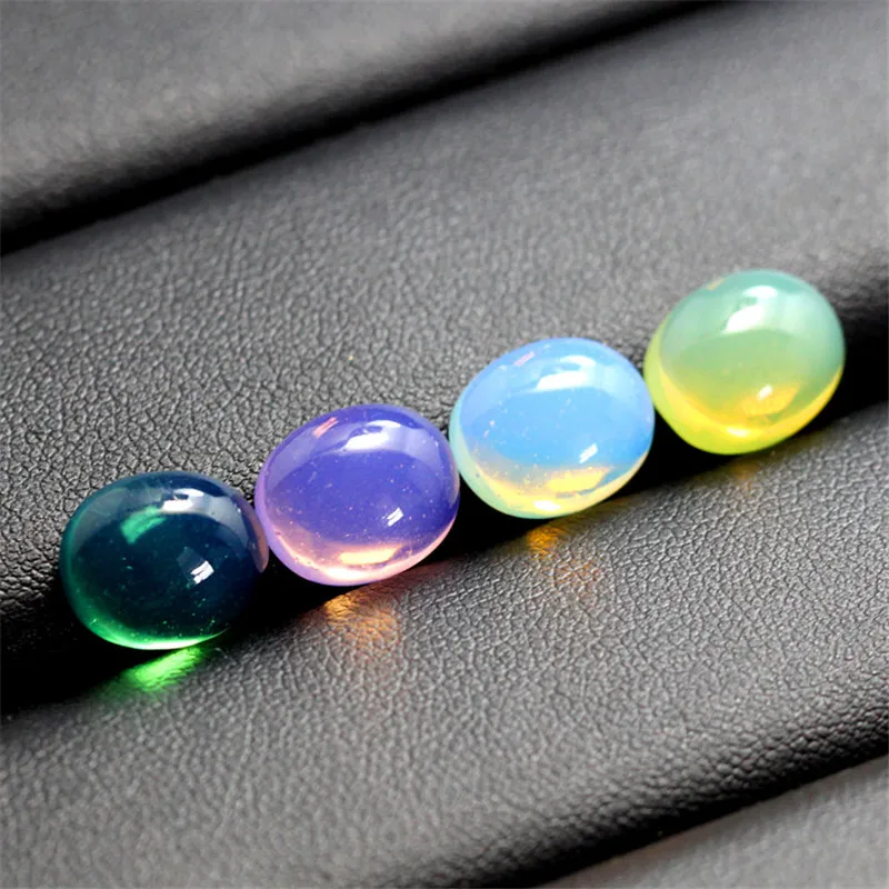 The Mediterranean opal stone brilliant cut created stone beads faceted for jewelry DIY gems stone loose Cabochon Oval Shape
The Mediterranean opal stone brilliant cut created stone beads faceted for jewelry DIY gems stone loose Cabochon Oval Shape