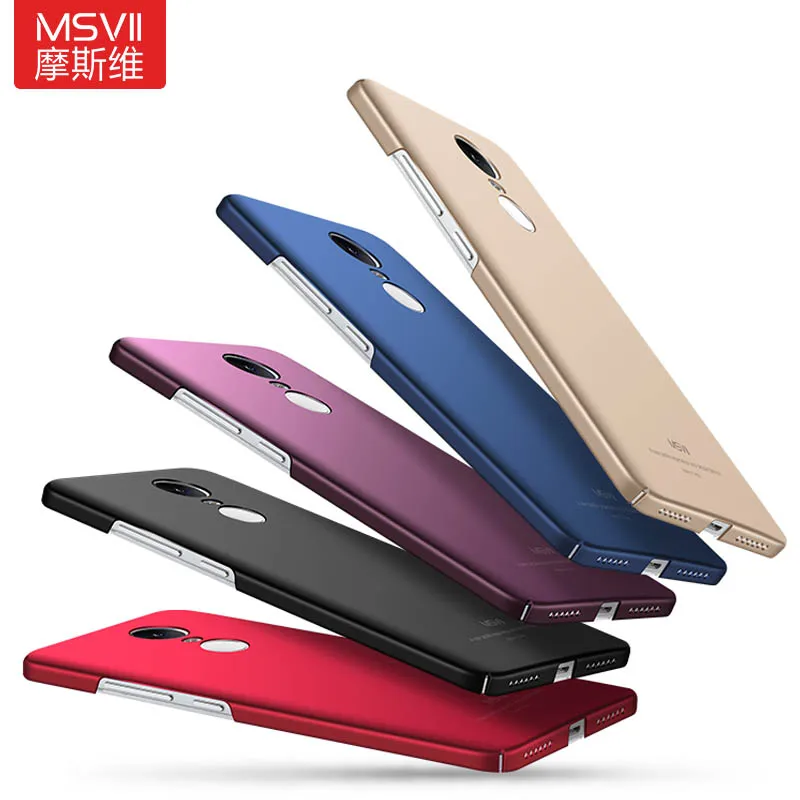 MSVII Xiaomi Redmi Note 4x чехол ультра тонкий для redmi note 4 Global Case Xiomi PC чехлы|case ultra|xiaomi notecase case |