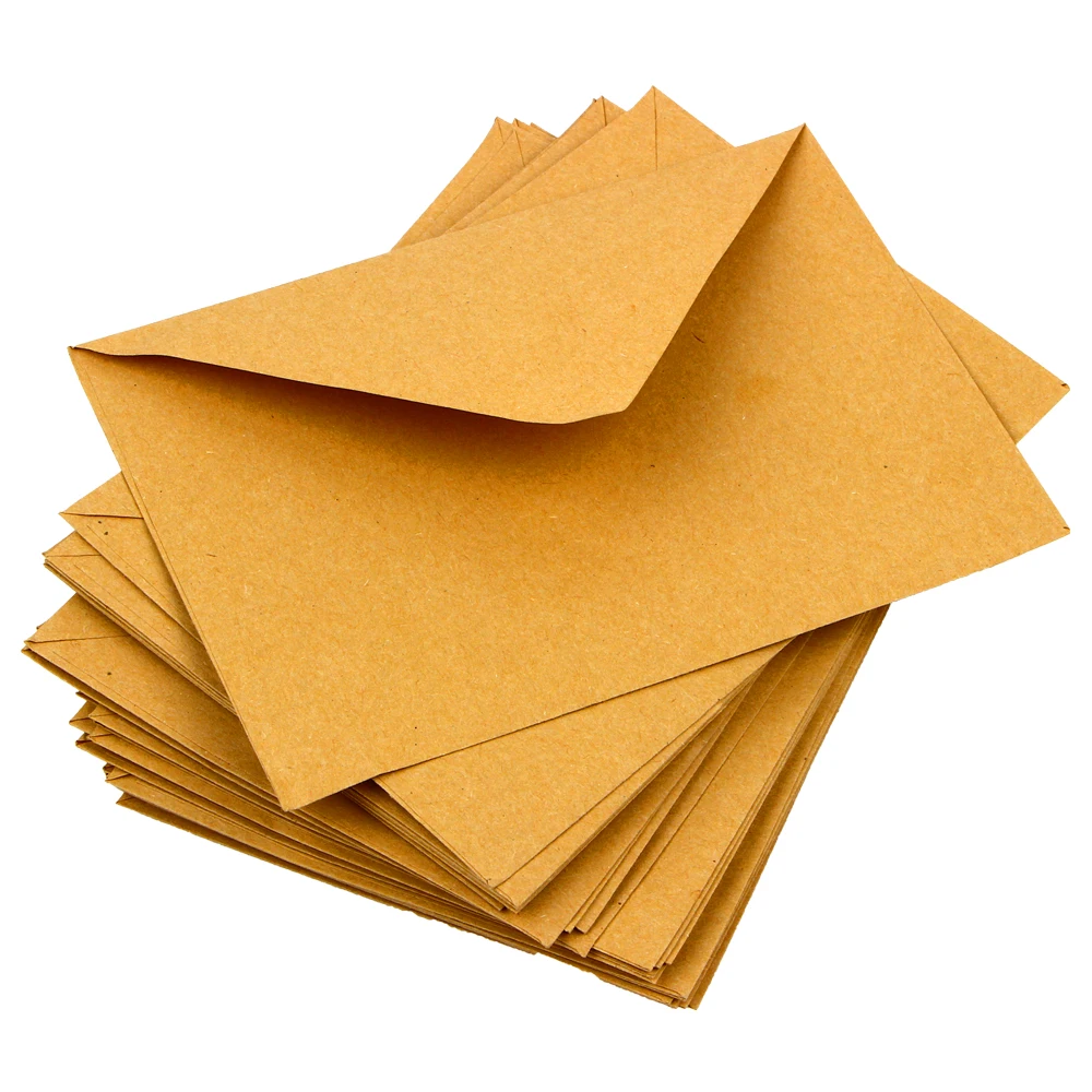 50Pcs/Lot Classical Brown Kraft Blank Mini Paper Window Envelopes Wedding Invitation Envelope Gift Envelope
50Pcs/Lot Classical Brown Kraft Blank Mini Paper Window Envelopes Wedding Invitation Envelope Gift Envelope