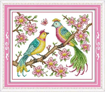 Love birds Embroidery Floss DMC Cross Stitch In 11CT 14CT Needlework Counted Cross stitch Kit For Embroidery Cross Craft Hobby
Love birds Embroidery Floss DMC Cross Stitch In 11CT 14CT Needlework Counted Cross stitch Kit For Embroidery Cross Craft Hobby
