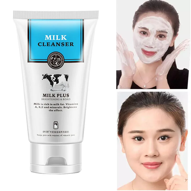 Facial Cleanser Milk Essence 100G Moisturizing Cleansing Anti Acne Scrub Blackhead Oil Control Face Cleaner Washing Exfoliante P
Facial Cleanser Milk Essence 100G Moisturizing Cleansing Anti Acne Scrub Blackhead Oil Control Face Cleaner Washing Exfoliante P