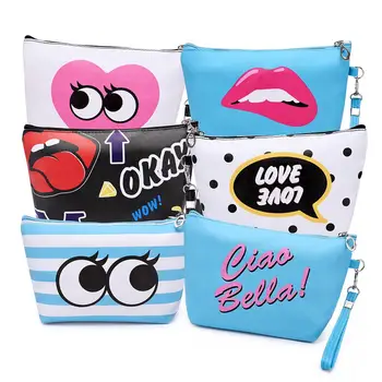 Women Cosmetic Bag Travel Makeup Case Storage Pouch Purse Organizer Pencil Make Up Cute Version Of The Trend Simple Refined 
Women Cosmetic Bag Travel Makeup Case Storage Pouch Purse Organizer Pencil Make Up Cute Version Of The Trend Simple Refined