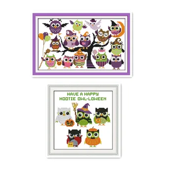 Cartoon Animal Cross Stitch Kit Funny Halloween Small Size Child Student Manual Class Simple Embroidery Sewing Decoration
Cartoon Animal Cross Stitch Kit Funny Halloween Small Size Child Student Manual Class Simple Embroidery Sewing Decoration