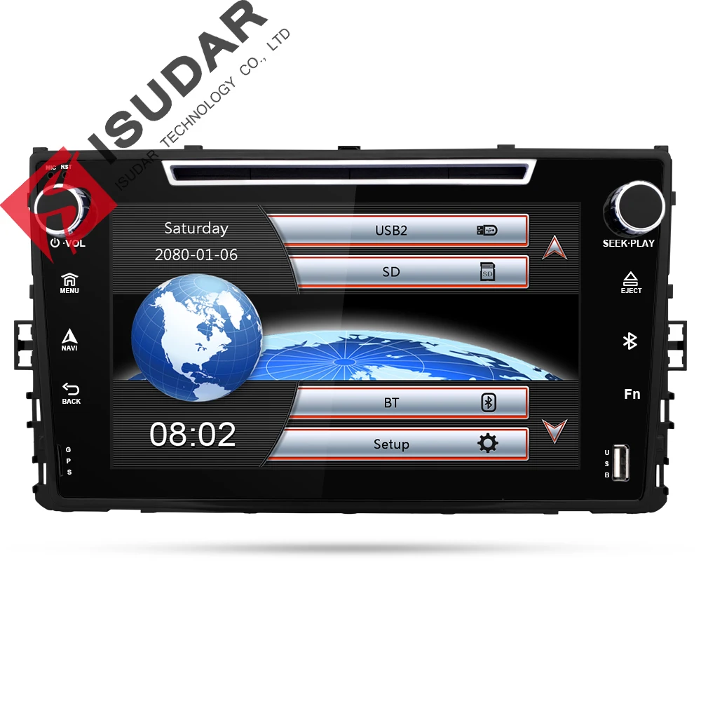 Isudar Car Multimedia player 1 Din Auto DVD 8 Inch For New VW/Volkswagen/Variant/Golf Sportsvan/T-ROC Radio FM GPS USB DVR
Isudar Car Multimedia player 1 Din Auto DVD 8 Inch For New VW/Volkswagen/Variant/Golf Sportsvan/T-ROC Radio FM GPS USB DVR