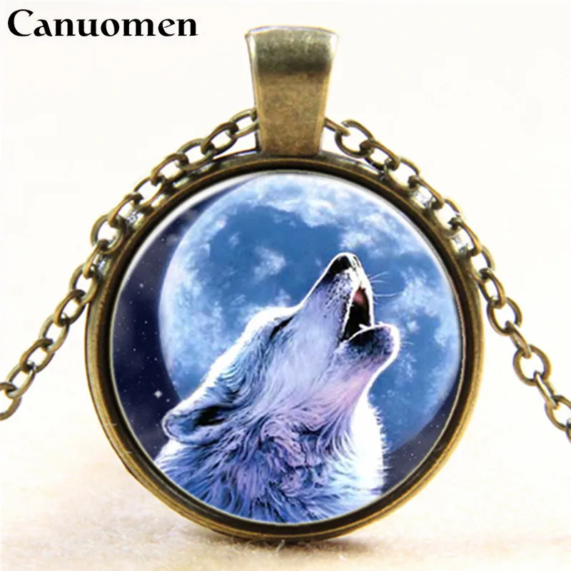 Canuomen Wolf Tiger Pendant Necklaces Fashion Vintage Glass Cabochon Necklace Jewelry Gifts for Children Animal Choker
Canuomen Wolf Tiger Pendant Necklaces Fashion Vintage Glass Cabochon Necklace Jewelry Gifts for Children Animal Choker