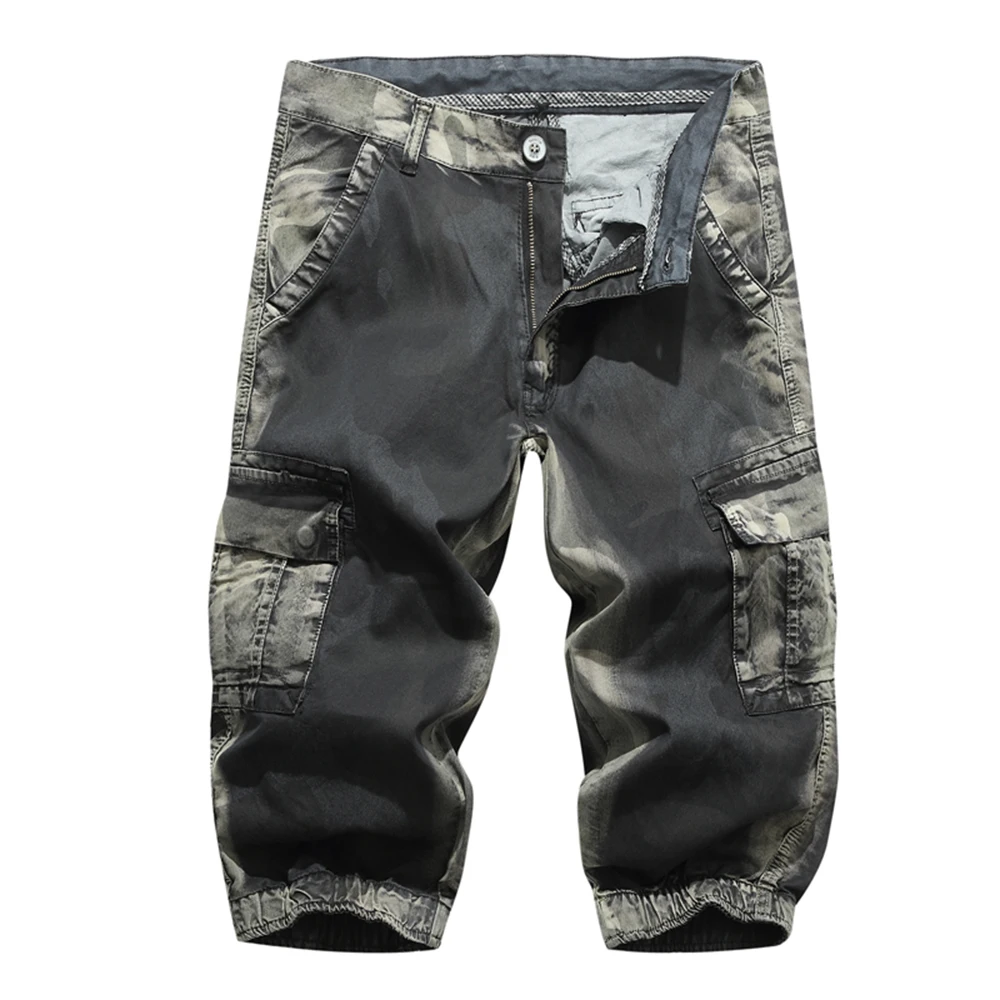 Men Summer Camouflage Military Cargo Shorts Jeans Male Multi Pocket Long sport homme Cotton Casual Baggy Denim Shorts No Belt
Men Summer Camouflage Military Cargo Shorts Jeans Male Multi Pocket Long sport homme Cotton Casual Baggy Denim Shorts No Belt