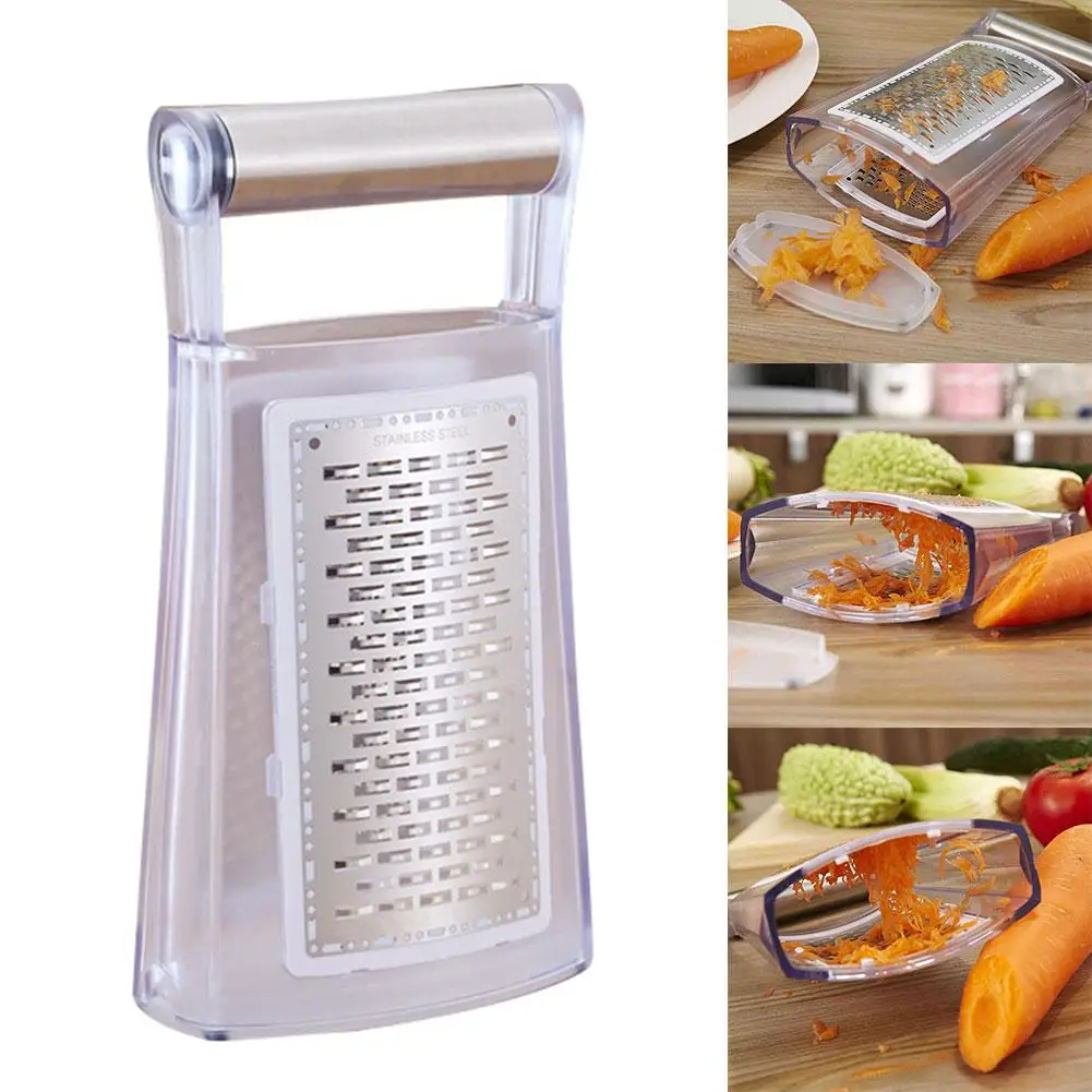 HOT SALE Cheese Chocolate Vegetable Fruit Slicer Shredder Cutter Two Sides Chopper Grater
HOT SALE Cheese Chocolate Vegetable Fruit Slicer Shredder Cutter Two Sides Chopper Grater
