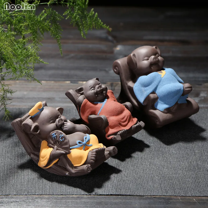 NOOLIM Creative Cute Pig Tea Pet Boutique Purple Clay Tea Play Leisurely Rocking Chair Pig Home Tea Tray Decoration
NOOLIM Creative Cute Pig Tea Pet Boutique Purple Clay Tea Play Leisurely Rocking Chair Pig Home Tea Tray Decoration