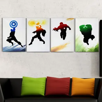 Wholesale 4Pcs The Avengers Oil Painting Hand Painted Pictures On Canvas Wall Stickers for Home Decor Wall Decor
Wholesale 4Pcs The Avengers Oil Painting Hand Painted Pictures On Canvas Wall Stickers for Home Decor Wall Decor