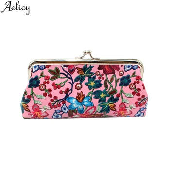 Aelicy Coin Purse Women Chinese Style Floral Print Clutch Bags Hand Take Wallet Designed Card Holders Fashion Purse High Quality
Aelicy Coin Purse Women Chinese Style Floral Print Clutch Bags Hand Take Wallet Designed Card Holders Fashion Purse High Quality
