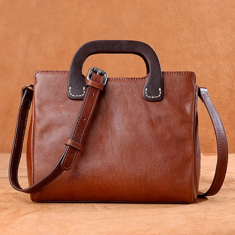 Retro leather bag female 2018 new wild large capacity single shoulder Messenger bag top layer leather portable handbag
Retro leather bag female 2018 new wild large capacity single shoulder Messenger bag top layer leather portable handbag