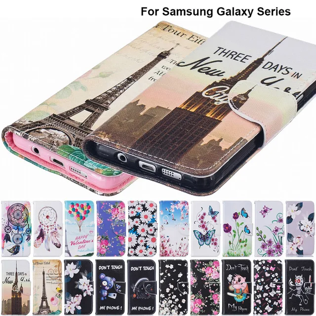 B116 Luxury Cartoon Flowers Leather Wallet Flip Cover Coque Funda For Samsung Galaxy A3 A5 J1 J3 J5 J7 2016 S5 S6 S7 Edge Capa
B116 Luxury Cartoon Flowers Leather Wallet Flip Cover Coque Funda For Samsung Galaxy A3 A5 J1 J3 J5 J7 2016 S5 S6 S7 Edge Capa