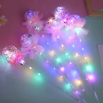 Novelty Kids Toy Light-up Magic Ball Wand Glow Stick Witch Wizard LED Magic Wands Rave Toy Fairy Stick For Birthdays Halloween
Novelty Kids Toy Light-up Magic Ball Wand Glow Stick Witch Wizard LED Magic Wands Rave Toy Fairy Stick For Birthdays Halloween