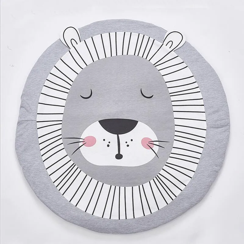 Baby soft Play Mats Carpet Kids Room Lion Animal skin-friendly Cotton Crawling Mats Round Floor Rug for Baby play Mat 90CM
Baby soft Play Mats Carpet Kids Room Lion Animal skin-friendly Cotton Crawling Mats Round Floor Rug for Baby play Mat 90CM