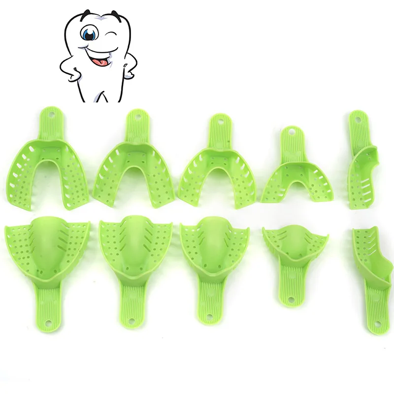 10Pcs Mayitr Dental Impression Trays Plastic Materials Teeth Holder Dental Central Supply For Dentist Tools
10Pcs Mayitr Dental Impression Trays Plastic Materials Teeth Holder Dental Central Supply For Dentist Tools