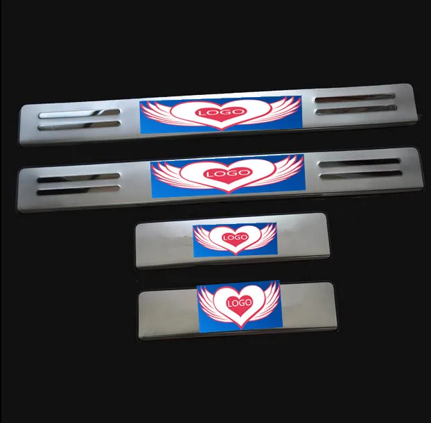 Accessories FIT FOR Peugeot 206 207 301 308 408 508 307 2008 Stainless DOOR SCUFF SILL PANEL STEP PLATE Cover Protector Plates
Accessories FIT FOR Peugeot 206 207 301 308 408 508 307 2008 Stainless DOOR SCUFF SILL PANEL STEP PLATE Cover Protector Plates