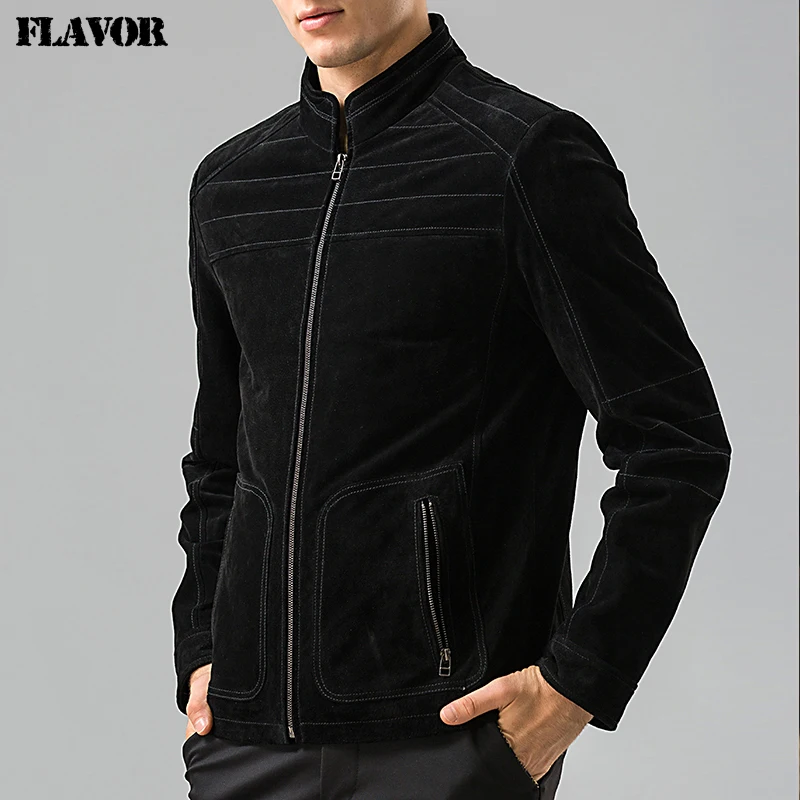 Men's Pigskin real leather jacket motorcycle Genuine Leather jacket padding cotton winter warm coat male
Men's Pigskin real leather jacket motorcycle Genuine Leather jacket padding cotton winter warm coat male